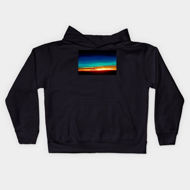 Sunset Kids Hoodie by HollandArtz